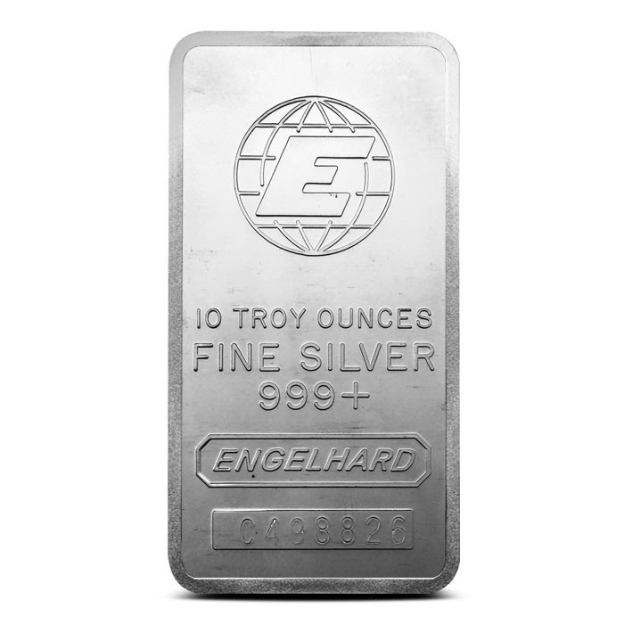 Engelhard 10 Oz Silver Bar Value